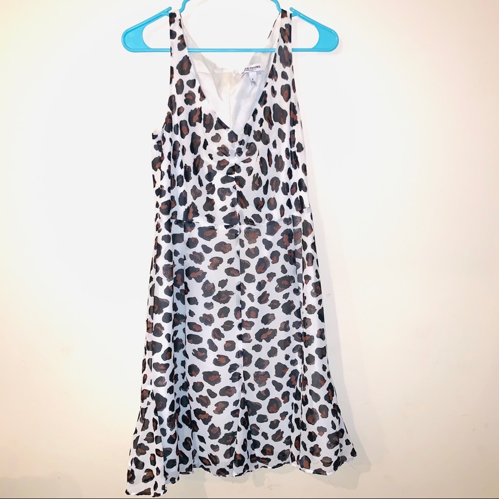 Kate Young for Target Leopart print dress